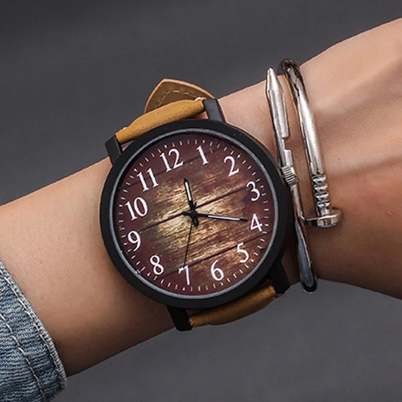 

2019 New Wrist Watch Men Watches Fashion Casual Quartz Wristwatches For Man Clock Male Hours Hodinky Ceasuri Reloges Black brown