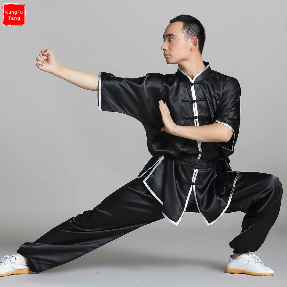 Black Martial Arts Uniforms Short Sleeve Taiji Clothes Tai Chi Suits Wushu Garment Tang Suit Kung Fu clothing Top+pants Set цена Black Martial Arts Uniforms Short Sleeve Taiji Clothes Tai Chi Suits Wushu Garment Tang Suit Kung Fu clothing Top+pants Set цены онлайн