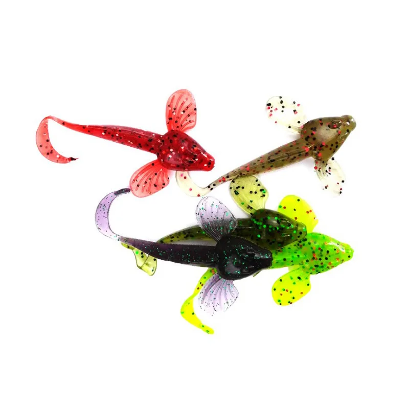 

6pcs/lot Fishing Soft Lure Fish-shaped Artificial Bait 10cm 5 g Outdoor Seawater Freshwater Fishing
