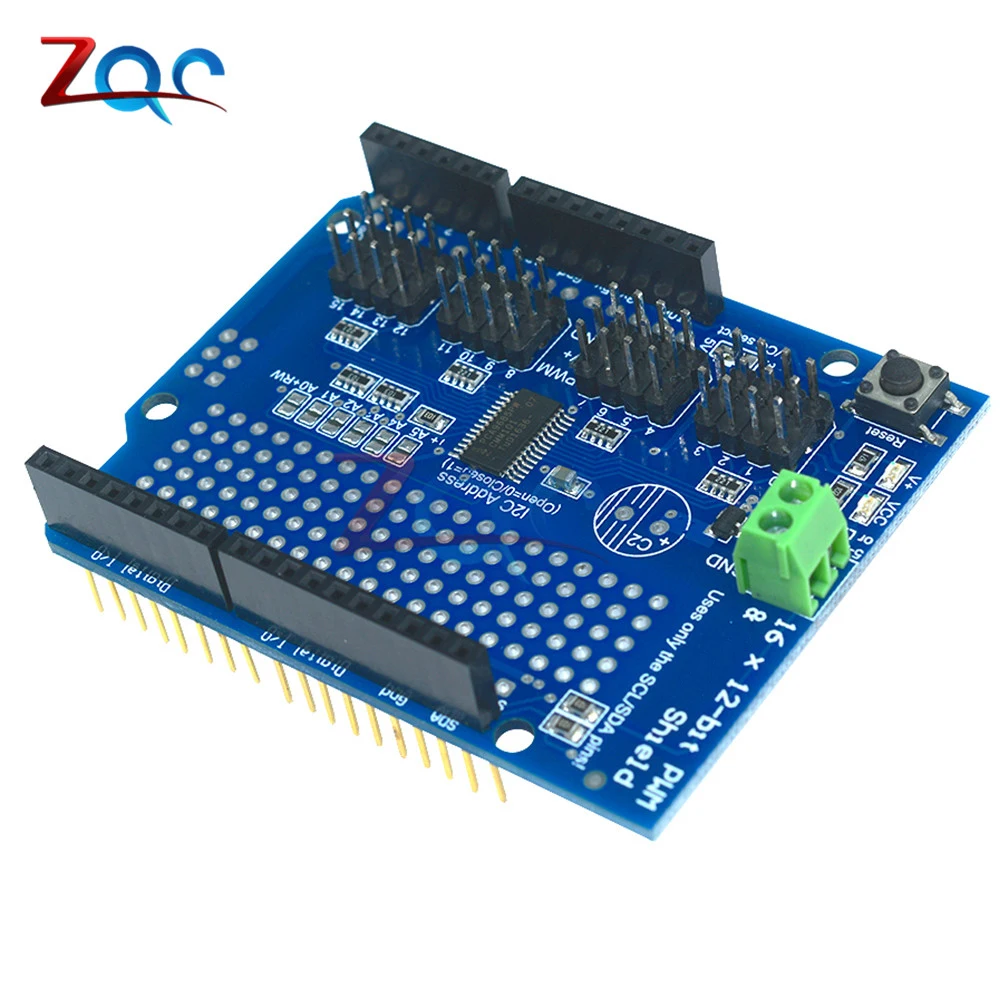 

Сервопривод 16 каналов 12-битный PWM сервопривод фотоинтерфейсы PCA9685 для Arduino Raspberry Pi