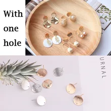 10 шт. простые круглые серьги-капли с одним отверстием для женщин DIY амулеты сережки oorbellen аксессуары для изготовления ювелирных изделий AC210