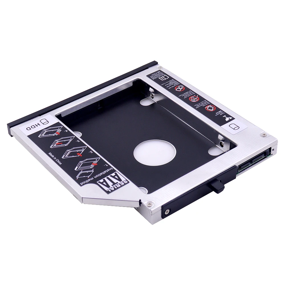 CHIPAL алюминия 2nd HDD Caddy 12 7 мм SATA 3 0 для 2 5 ''ssd чехол Корпус жесткого диска Lenovo ThinkPad