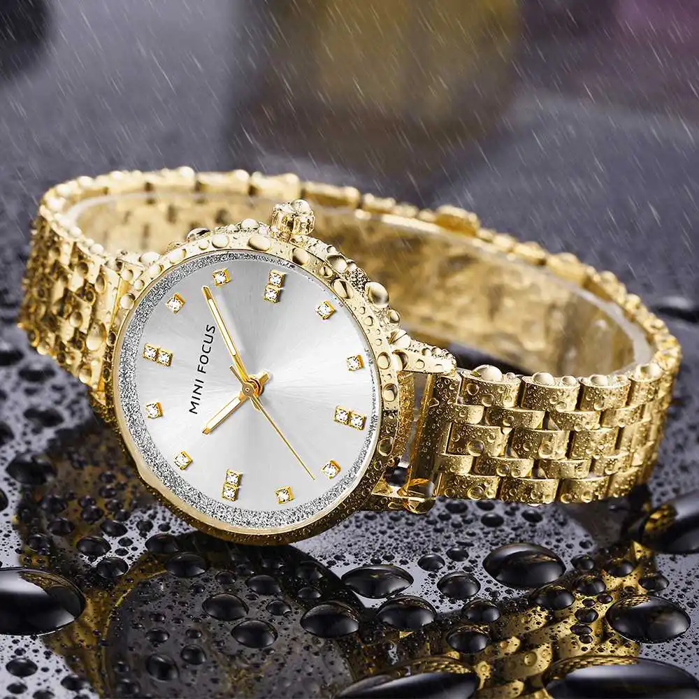 Мини фокус Relogio Feminino женские часы Новые Топ Мода нержавеющая сталь кварцевые часы Известный бренд женские часы Montre Femme
