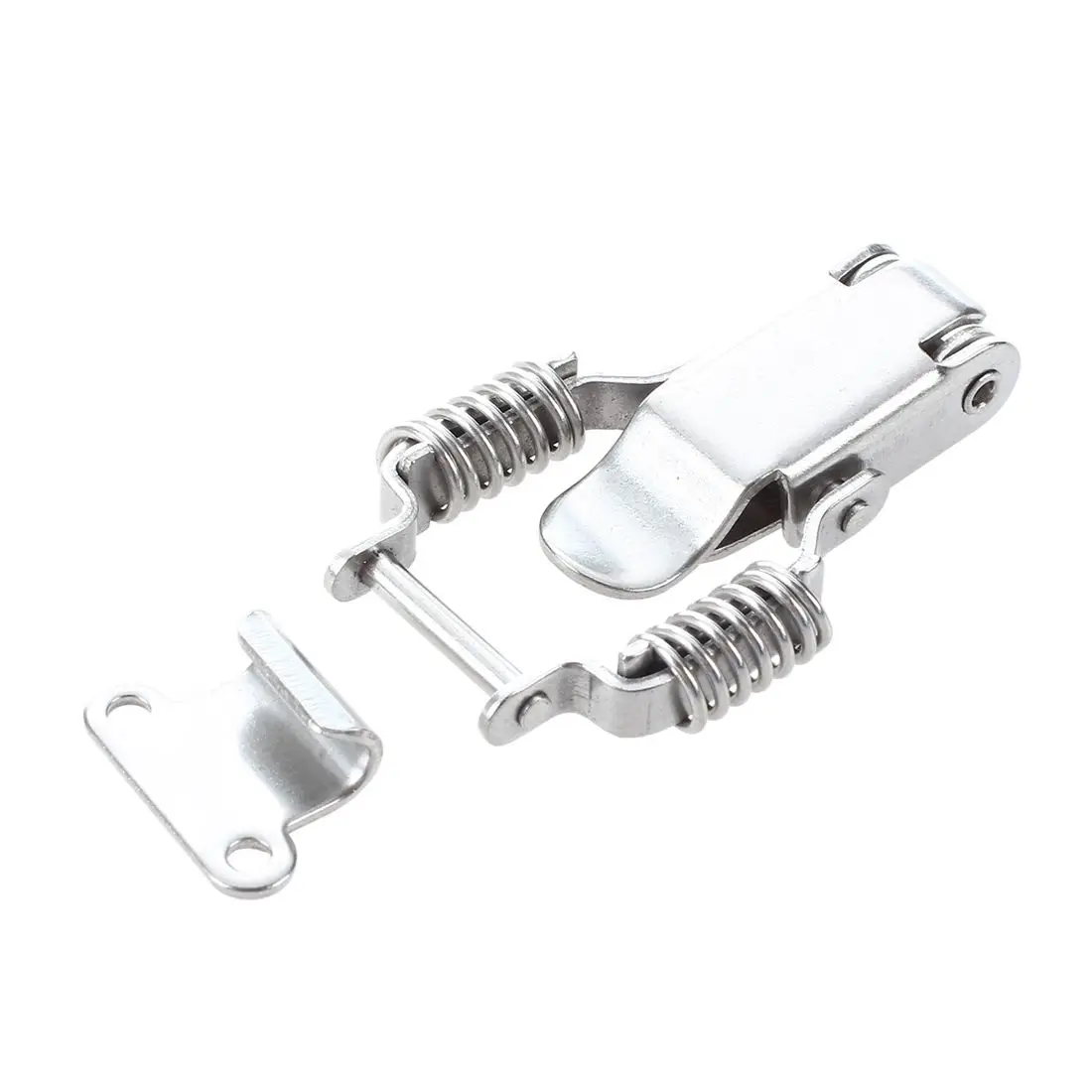 

Cabinet 6.1 cm Length Metal Draw Spring Latch Hardware Silver