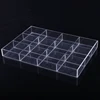 Acrylic 12 Grids Display Tray Storage Case For Small Objects Holder 1