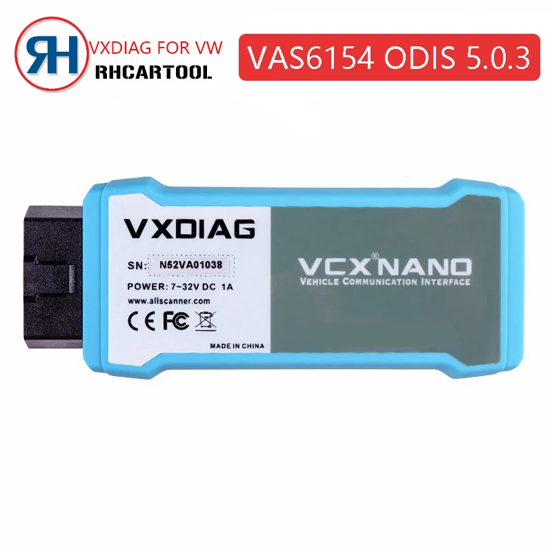 

2019 Vxdiag VAS6154 WIFI Wireless ODIS 5.1.3 for VAG Code Reader Diagnostic Tool VAS 6145 best than VAS 5054A VAS5055