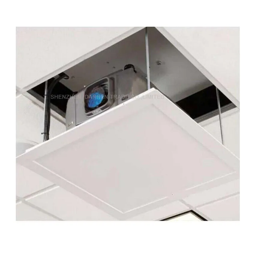 US $124.00 100cm Projector Bracket Electric Ceiling Mount Bracket For Cinema Church Hall School Motorized Scissor Projector Lifter