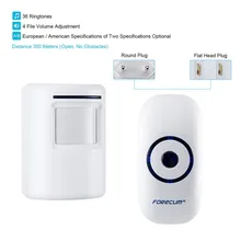 Новейший 002 инфракрасный приветственный прибор для человеческого тела дверной звонок с наводкой беспроводной датчик дверной звонок Smart Two Drag One дверной Звонок