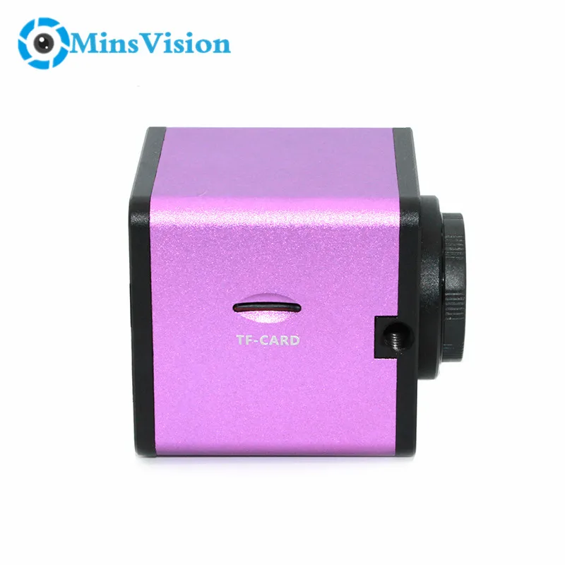 Новинка 1080P 16 МП HDMI USB промышленный видеомикроскоп камера TF карта записывающее