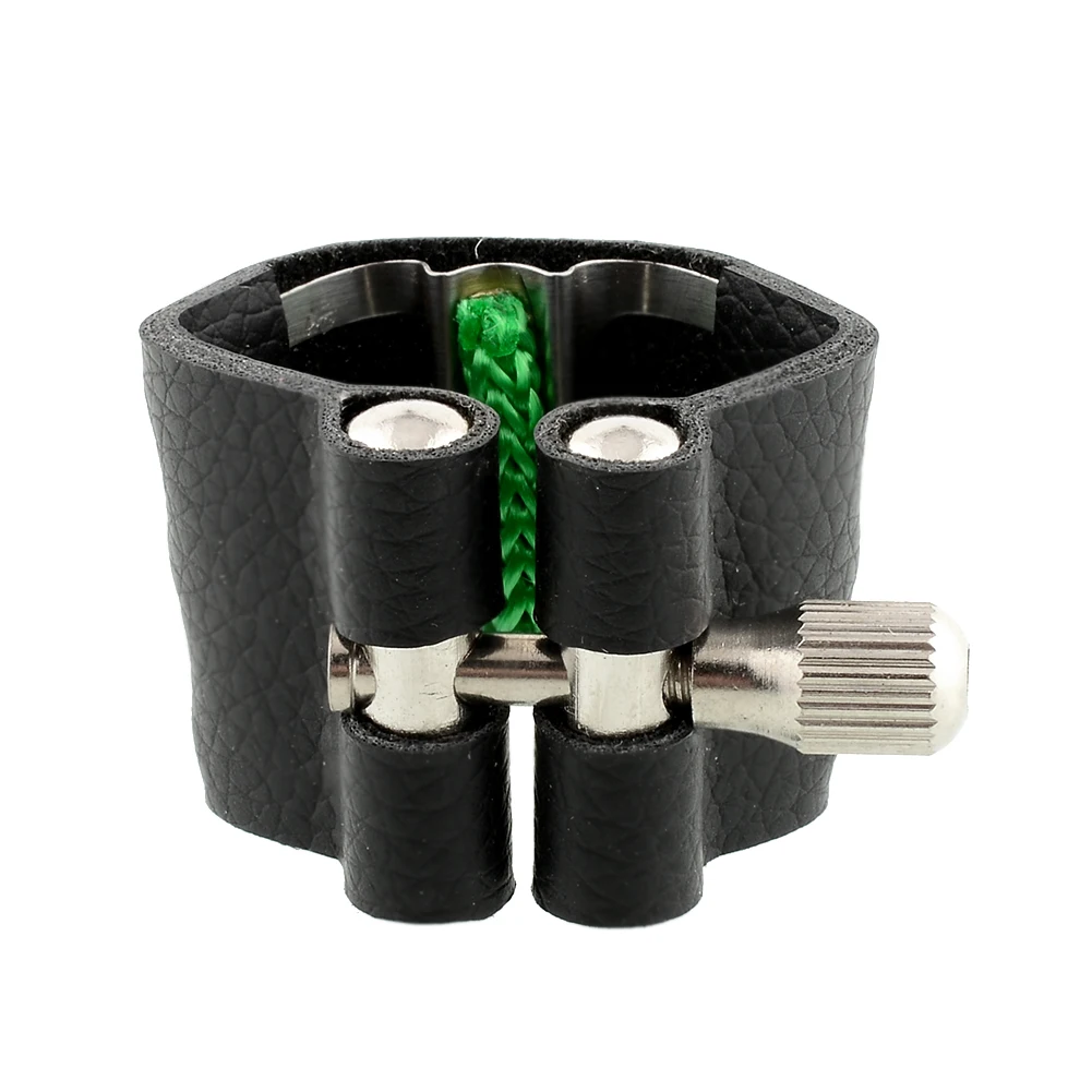 

XFDZ Brand High Quality Leather Ligature Mouthpiece Fastener w/Fattener For Alto Saxophone Standard Drop Shipping