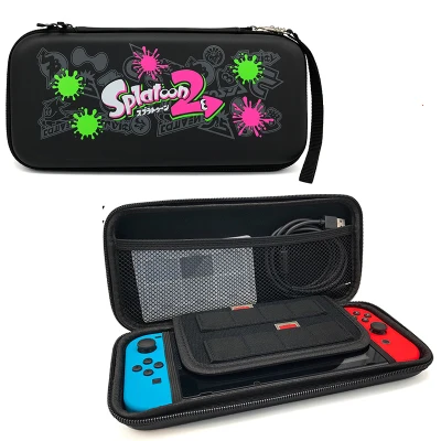 

Travel Carry Hard Case Splatoon2 Package Pouch Bag Waterproof EVA Game Card Storage Bag For Nintend Switch Console Storage Case