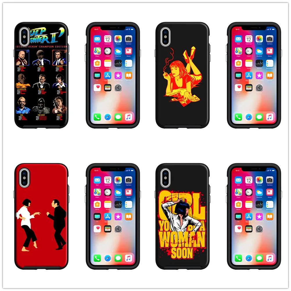 Целлюлоза художественная литература для samsung s8 s9plus S6 S7 Edge черный мягкий