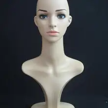 Высокое качество женский манекен головной убор парик тренировочная голова модель головы женская голова модель