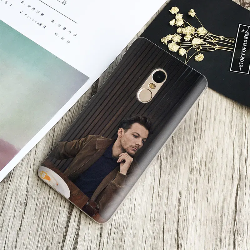 Louis Tomlinson Coque Fashion Phone Case Cover Shell For Xiaomi Redmi Note 4 4X 5A 6 6A PRO Mi 8 5 5S PLUS Max A1 Note 2 3