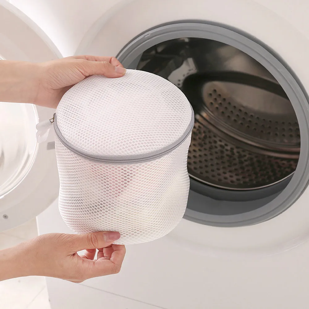 

1 piece clothes washing laundry bags bra support hosiery shirt sock Lingerie saving mesh net bag washing bag basket 2019