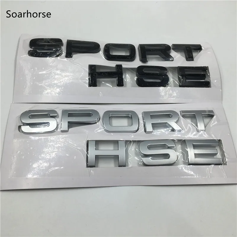 LAND RANGE ROVER /'SPORT HSE SDV6/" BADGE LOGO EMBLEM DECAL OEM RED