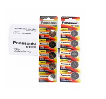 

200 X original brand new battery for PANASONIC cr2025 3v button cell coin batteries for watch computer cr 2025
