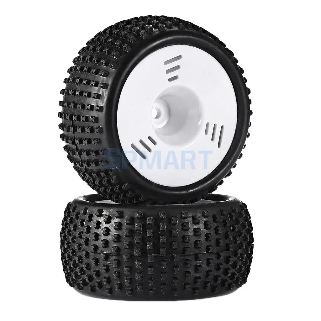 

2pcs 1/16 Rally Tires Buggy Truck Tyres Wheel for HPI HSP Hobao Savage ZDRacing LRP Wltoy RC Cars