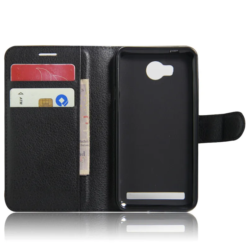 Чехол бумажник из искусственной кожи для Huawei Lua L21 Y3 2 II Y3II|case flip|phone casescase for huawei |