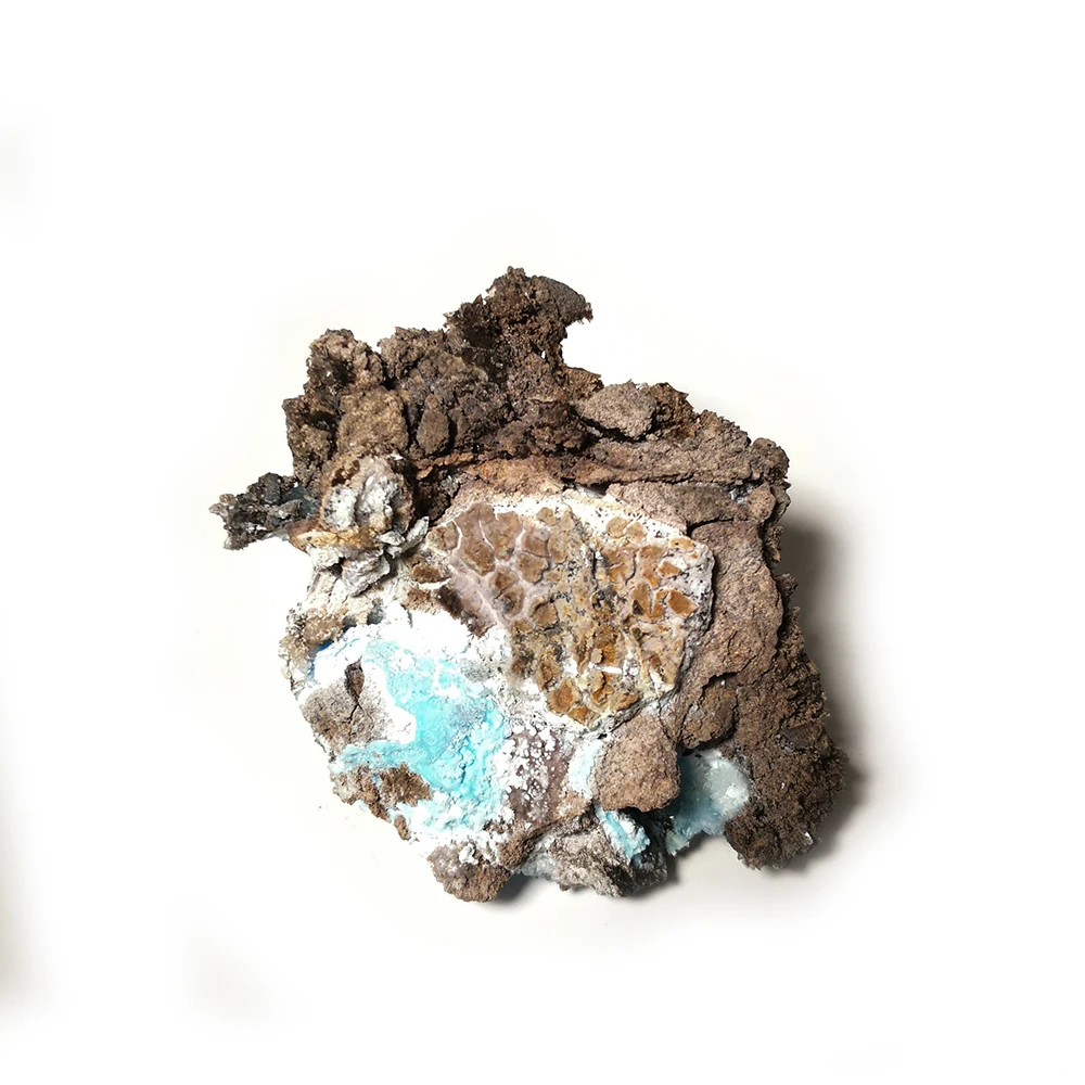 87 г натуральные минеральные Обучающие образцы камень кристалл Creedite Ca3Al2SO4 A10-53