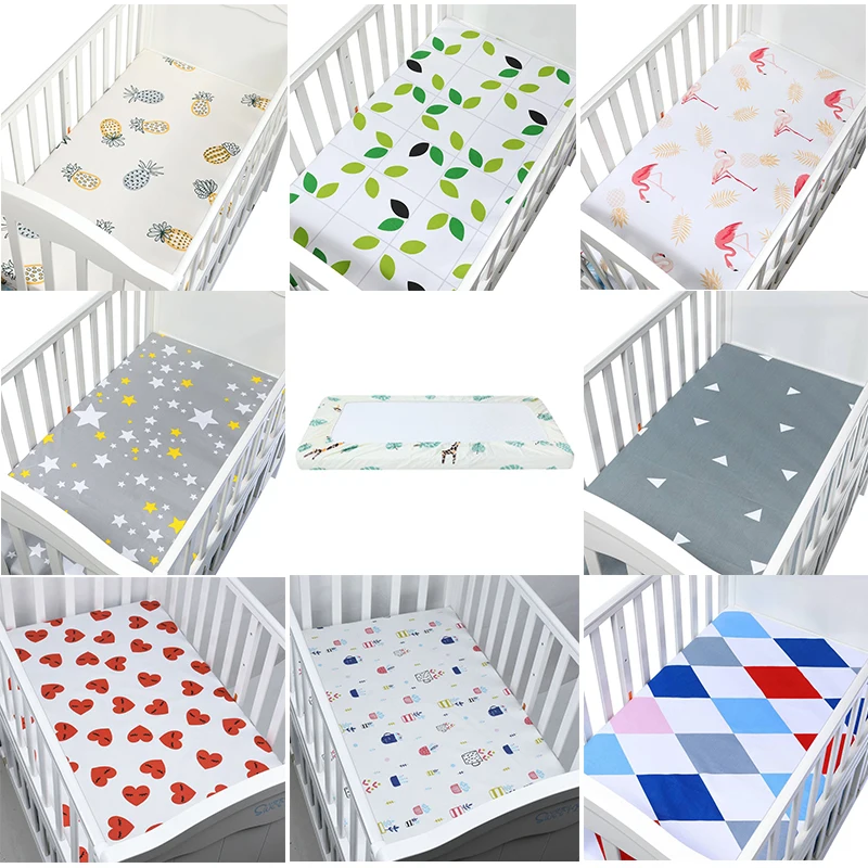 Online Baby Crib Selimut Bayi Lembar Pas Kartun Crib Kasur Pelindung baby Bed Sheet untuk Tempat Tidur Ukuran 130X70 Cm spesifikasi Baby Crib Selimut Bayi Lembar Pas Kartun Crib Kasur Pelindung baby Bed Sheet untuk Tempat Tidur Ukuran 130X70 Cm