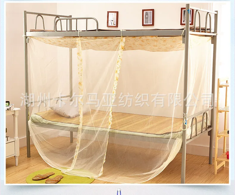 Новая летняя Студенческая надкроватная москитная сетка шифрования с пылезащитной тканью спальни для 1 метра кроватных сеток качества
