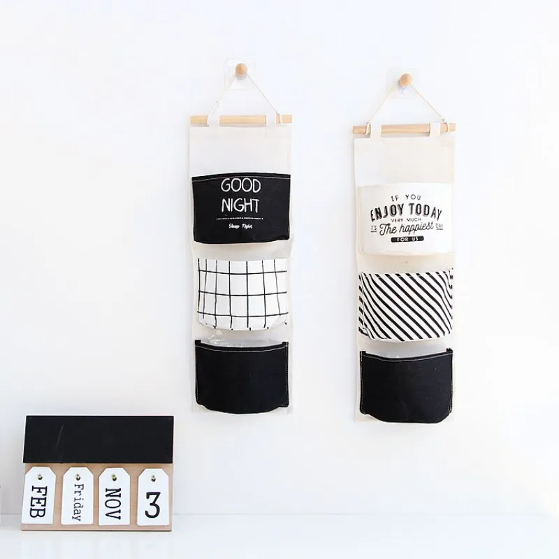 الشمال أسود أبيض الجدار شنقا أكياس تخزين 3 جيوب القطن الكتان خزانة خزانة مستحضرات التجميل أشتات المنظم الحقيبة حديقة معلقة الشمال أسود أبيض الجدار شنقا أكياس تخزين 3 جيوب القطن الكتان خزانة خزانة مستحضرات التجميل أشتات المنظم الحقيبة حديقة معلقة