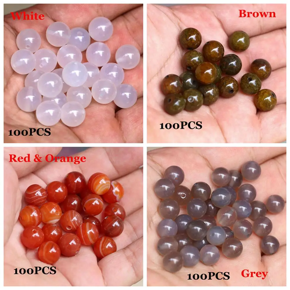 

100pcs Mixed Colour Round Glass Pearl Loose Beads 4mm Spacer Fit Jewelry Craft spacer fit glass beads bracelet