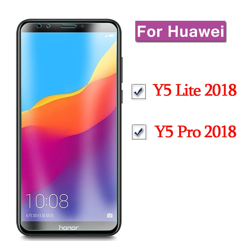 Защитное стекло для huawei Y5 Lite Prime Y 5 5y светильник из закаленного стекла Защитная пленка для экрана huawey huvai