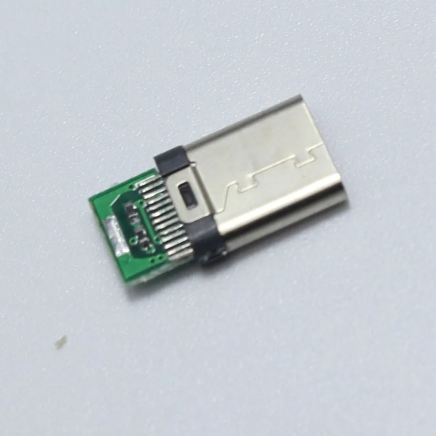 Оригинальный комплект 2 шт. OTG USB 3.0 Type C штекер сварочного типа двусторонний Тип