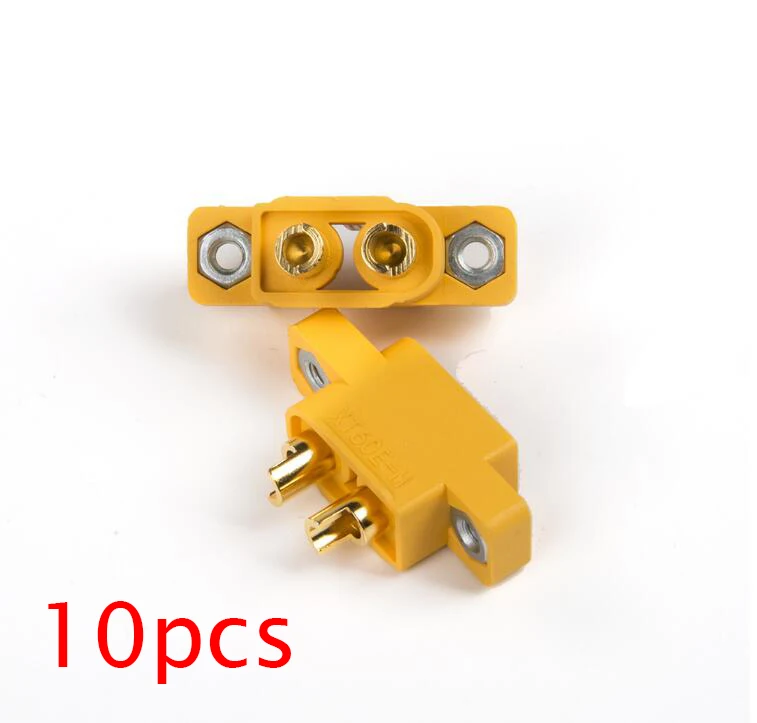 

10 Pcs AMASS XT60E-M Mountable Male Plug XT60 Connector For RC Model Multicopter FPV Racing Quadcopter Airplane Drone Spare Part