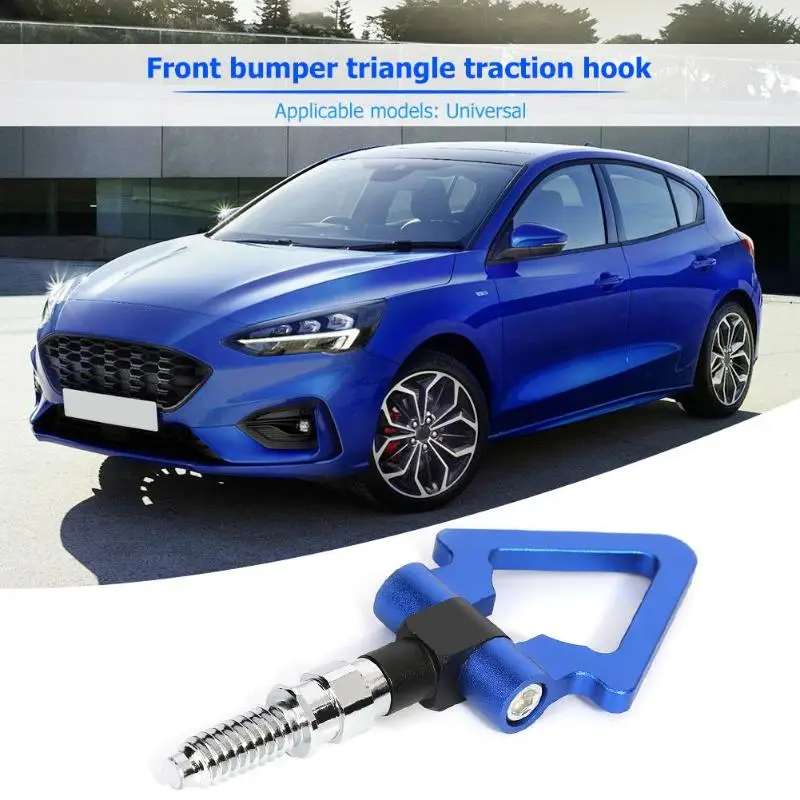 العالمي الألومنيوم البارات سحب المسمار على الجبهة الوفير مثلث سحب هوك السحب لسيارة أوروبية الطريق الانتعاش سيارة اكسسوارات السيارات