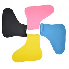 

One Pair of Non-disposable Latex Shoes Covers Children Rainshoes for Outdoor Hiking Climbing Tour Wear Adults Shoes