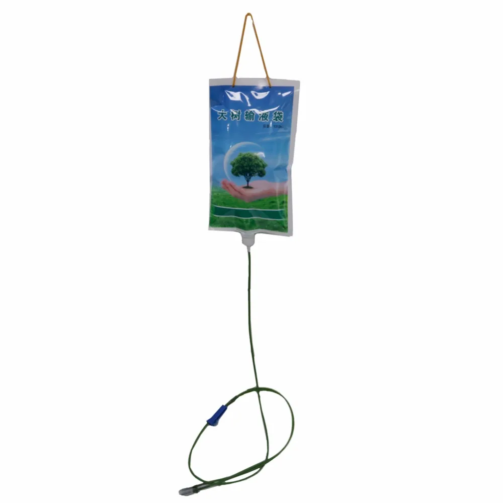Спот 1000 мл Дерево инфузионный набор для трансплантации растений воздуховод инфузионная трубка сумки для домашнего сада или садоводства оросительная система