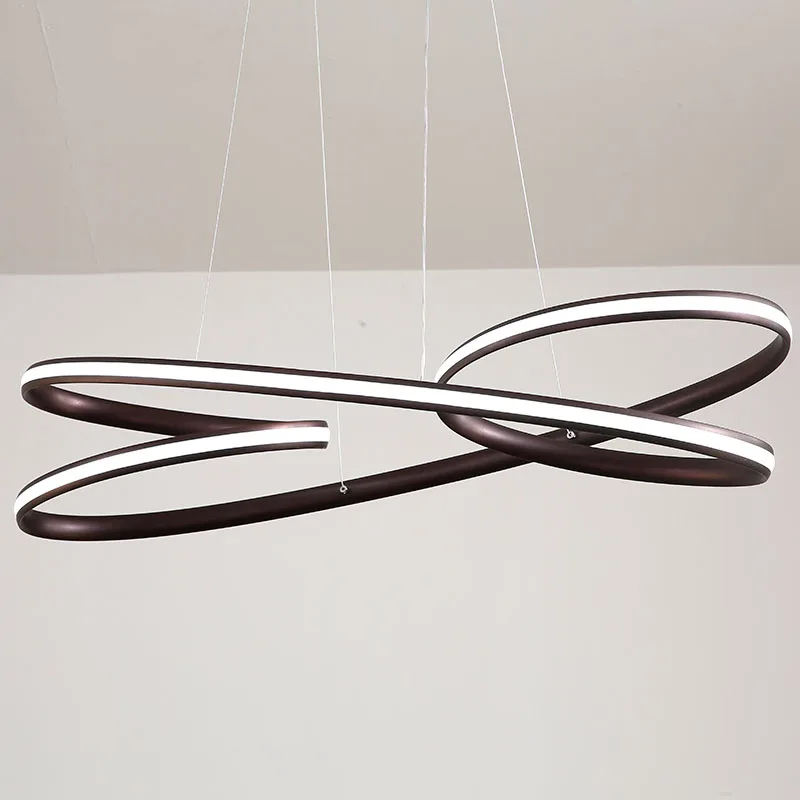 Moderno colgante led luces para Comedor Cocina habitación de negro/marrón de aluminio lámpara colgante lámparas modernas lámparas de 2018 nuevo Moderno colgante led luces para Comedor Cocina habitación de negro/marrón de aluminio lámpara colgante lámparas modernas lámparas de 2018 nuevo