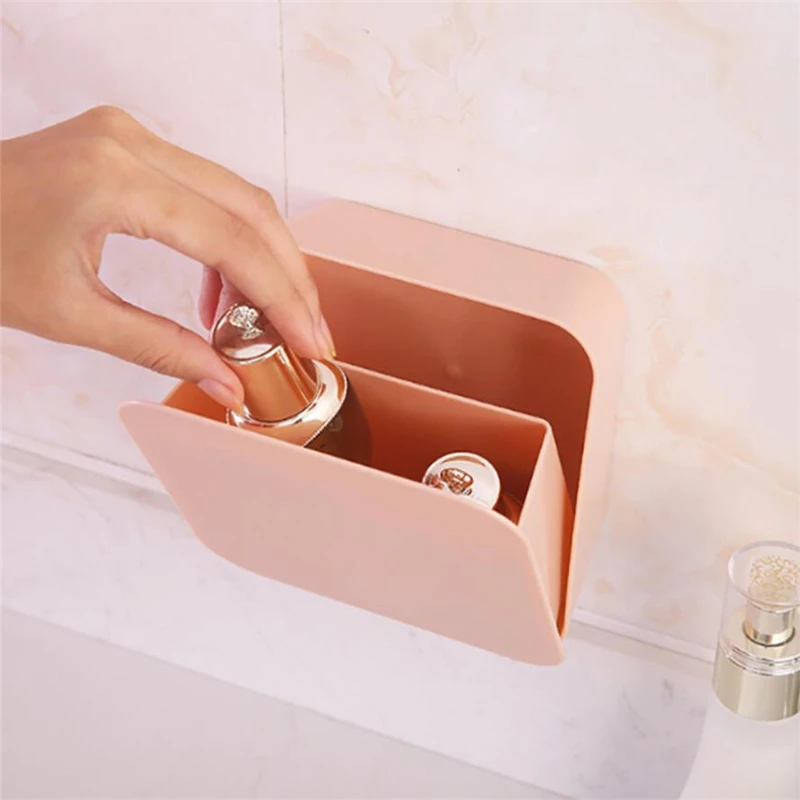 2018   Home Waterproof Bathroom Toothbrush Wall Mount Holder Organizer05