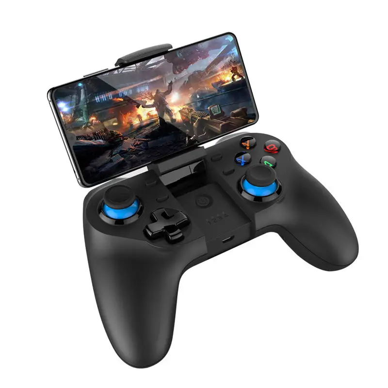 

Ipega Pg-9129 Smart Bluetooth Game Controller Gamepad Wireless Joystick Console Game With Telescopic Holder For Smart Tv/ Phon