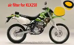 Мотоцикл воздушный фильтр для Kawasaki kdx200 89-06 KDX220 97-05 KDX250 91-94 KLX650 93-96 KLX250 1994-1996 2006-2007 KLX300R 97-07