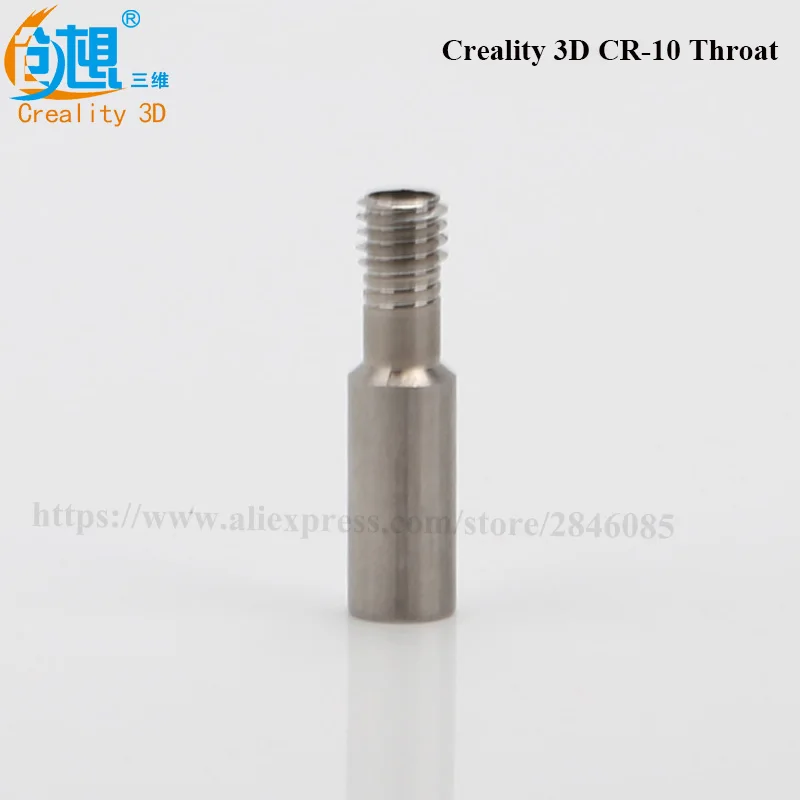 

Creality 3D CR-10 Special Throat Bowden Teflon Tube Long Thread For 1.75 mm Filament 3D Printers Parts Full Metal Part