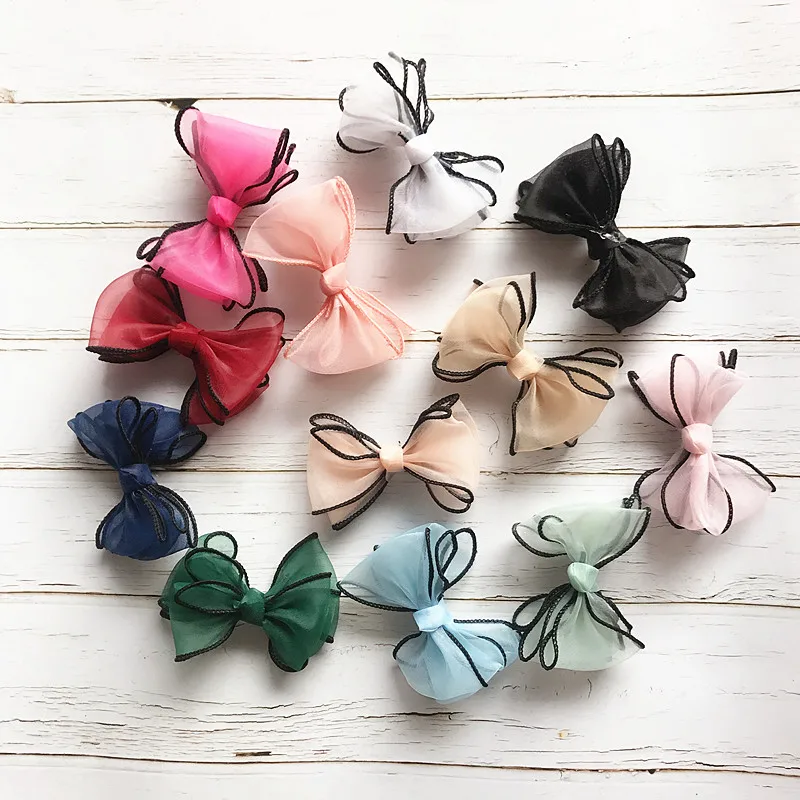 

Baby Headbands For Girls Lace Princess hair Bows diy Accessories 12pcs/lot