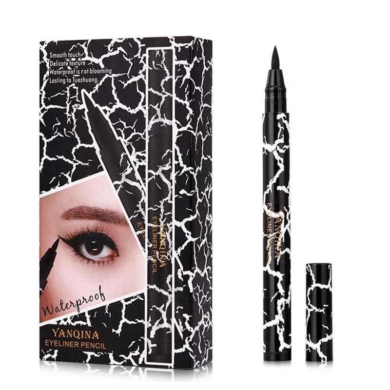 

1 Pcs Black Leopard Long Lasting Eye Liner Pencil Eyeliner Smudge-Proof Cosmetics Beauty Make-Up Waterproof Pen Eyeliner Pen