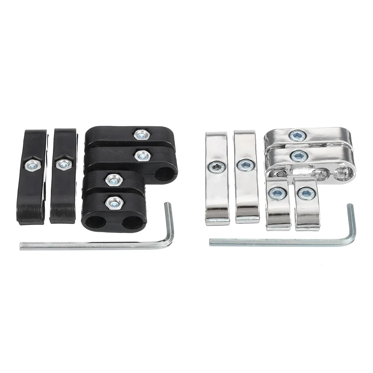 Black Kit S/éparateurs de Fil de Bougie dAllumage de Moteur de 7mm 8mm Support Fil de Bougie dAllumage de Moteur