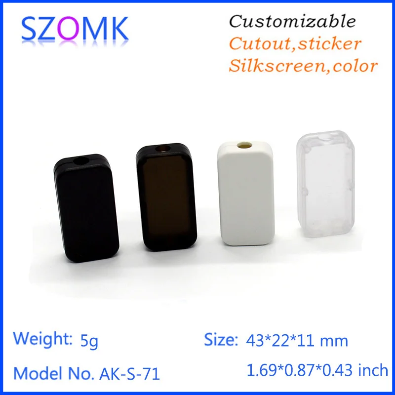 small usb plastic enclosure usb stick shell box junction box plastic housing pcb plastic box for electronics project USB small enclosure (17).jpg