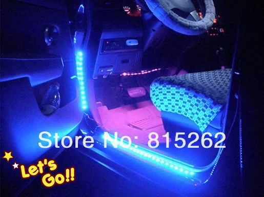 10pcs 60cm Super Bright Led Black Rubber Soft Lamp For Car