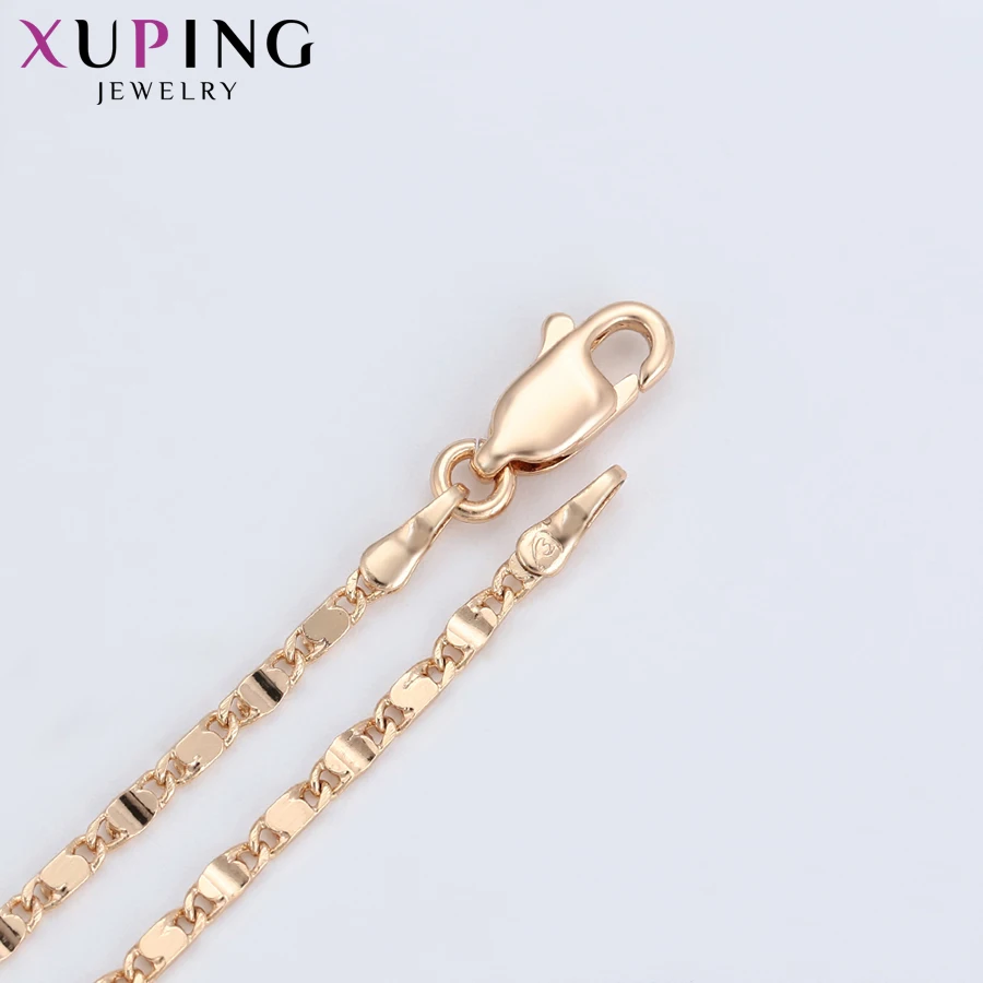 Xuping модные ювелирные изделия круглой формы позолоченные цепи ожерелье для женщин Подарки на день благодарения S105.9-45438