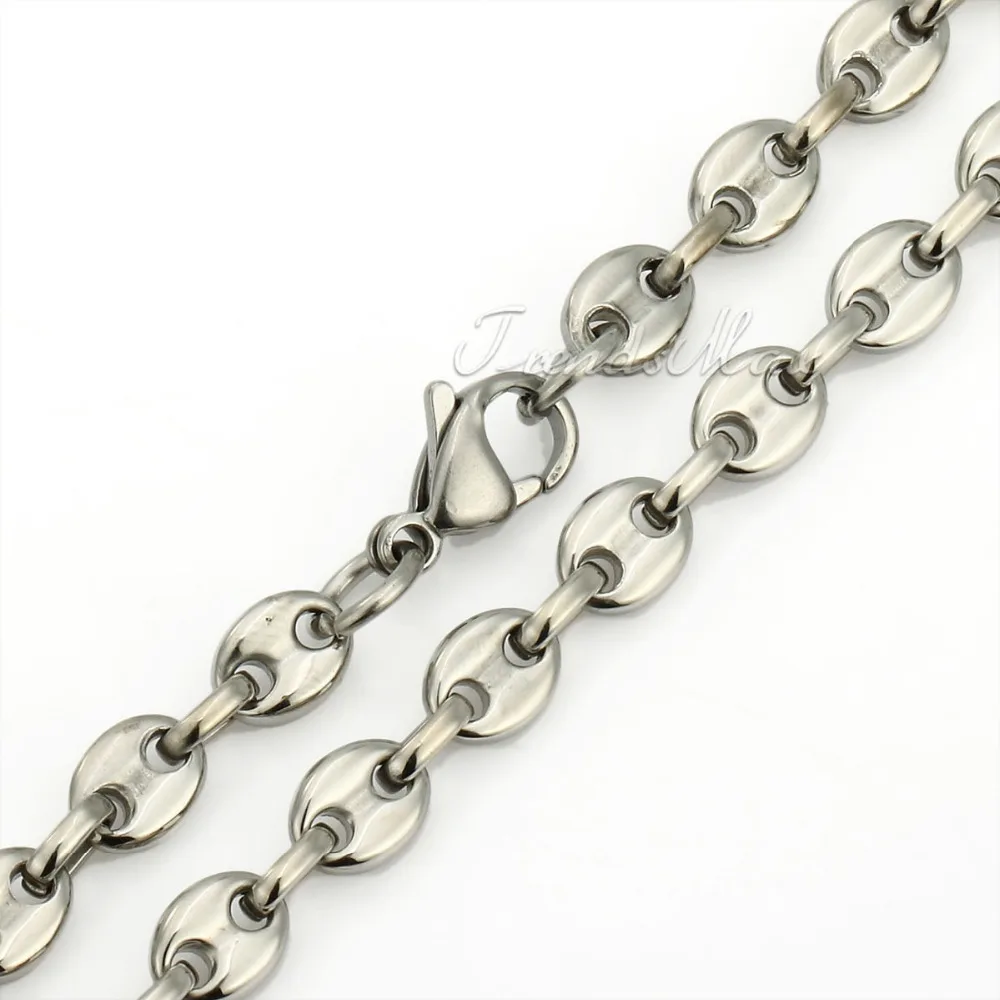 Buy Mens Chain Boys Customized 6mm Stainless Steel