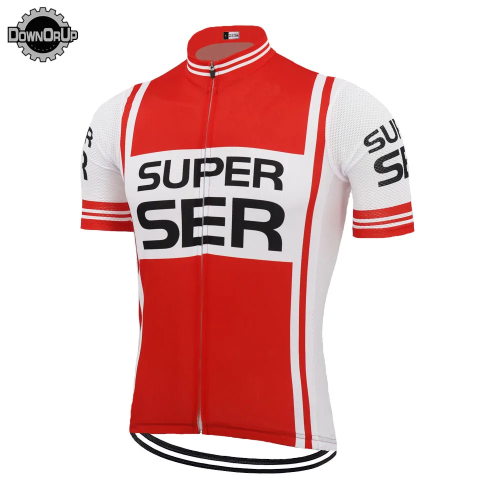 

Tour de France cycling jersey red men short sleeve cycling clothing bicycle Jersey ciclismo bike triathlon MTB summer HOT