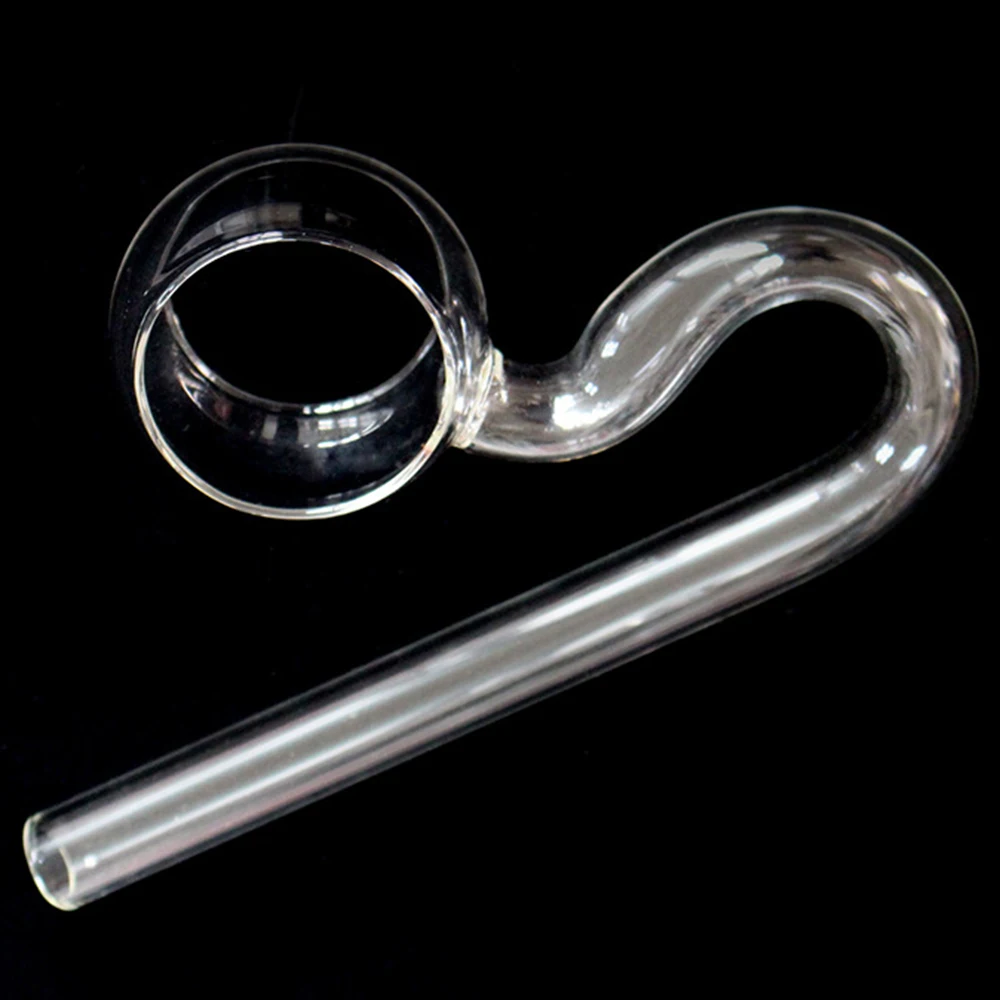 Aquarium Glass Lily Pipe Inflow Outflow Pipe ADA Style Glass Inlet Outlet Water Pipe for Fish Tank