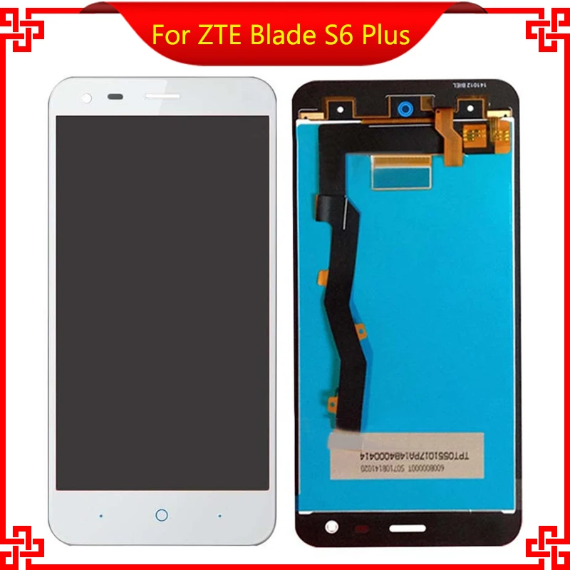 Оригинальный качественный ЖК дисплей для ZTE Blade S6 Plus сенсорный экран дигитайзер