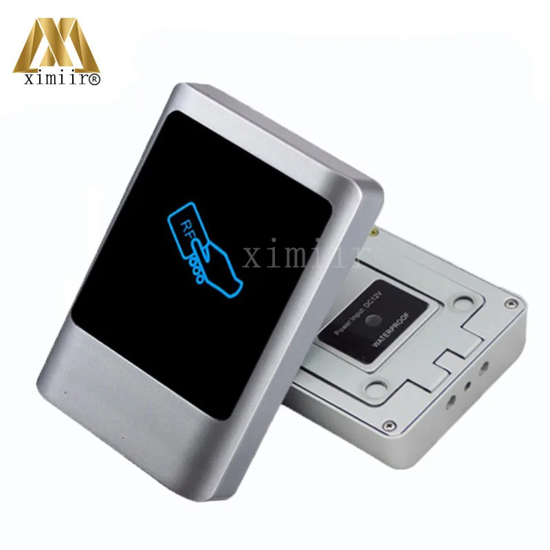 

Good Quality IP68 Waterproof RFID Card Reader For Access Control System Wiegand26/34 Smart 125KHZ RFID Card Metal Access Reader